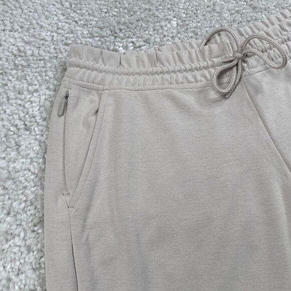 Athleta Seasoft Straight Crop Pant Abalone Grey Beige - Picture 6 of 9